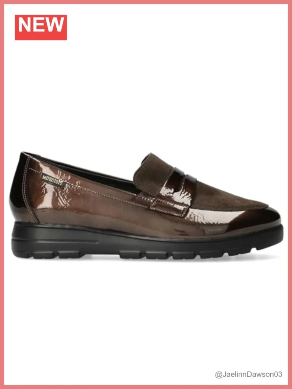 Women's Leather Comfort Loafers Slip-Ons Soft-Air Shock Absorber